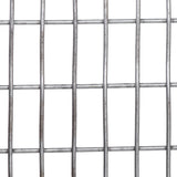 Acorn International Silver Galvanized Welded Wire Garden Fence 25ft