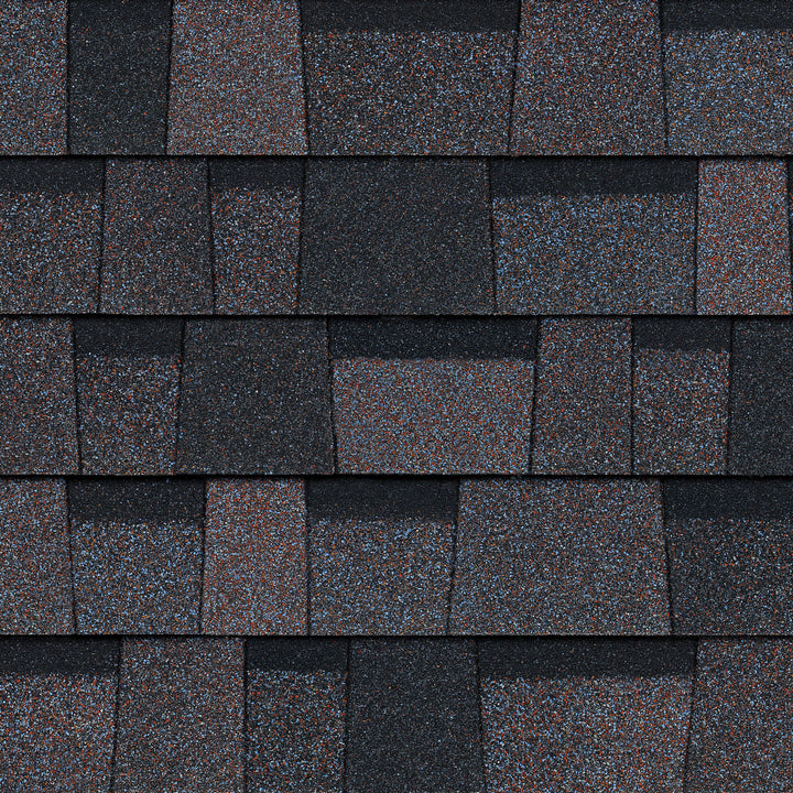 Owens Corning DecoRidge 8-in Midnight Hip & Ridge Roof Shingles, 20 Linear Ft per Bundle