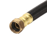 3/4 in. FIP x 7/8 in. O.D. Compression x 18 in. Polymer Braided Water Heater Connector (0.57 in. I.D.) - Super Arbor