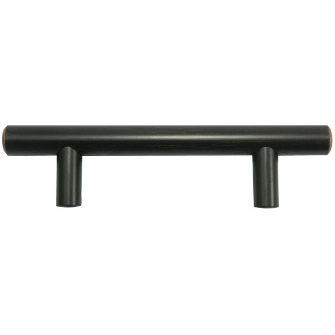 Laurey Melrose 3-in (76mm) Center to Center Oil Rubbed Bronze Cylindrical Bar Drawer Pull