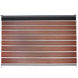 Infinity Euro 4-ft H x 6-ft W Estate- Black Rose Privacy Composite Fence Panel