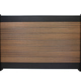 Infinity Euro 4-ft H x 6-ft W Estate- King Cedar Privacy Composite Fence Panel
