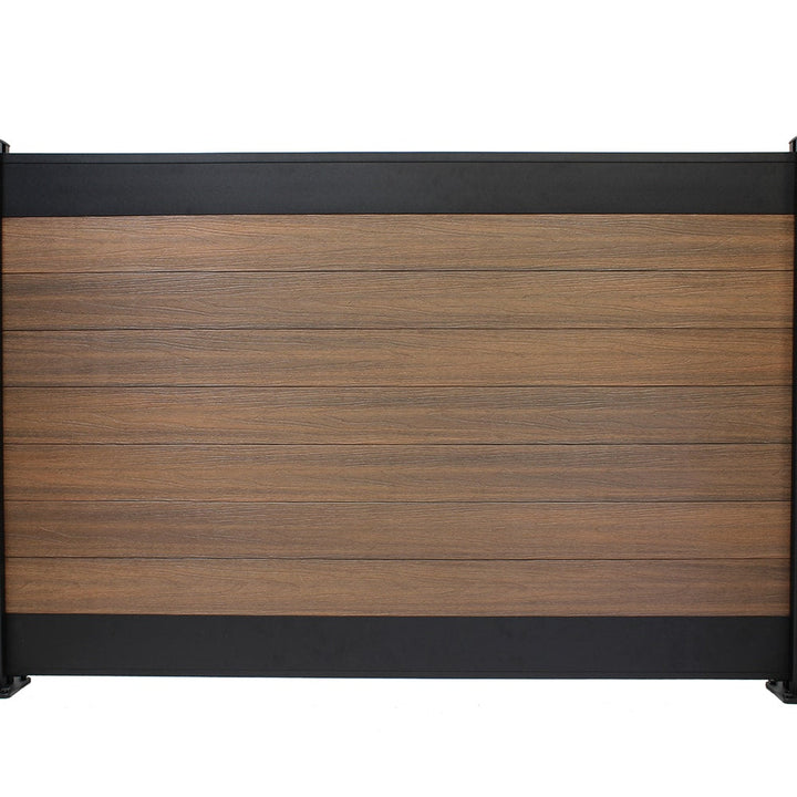 Infinity Euro 4-ft H x 6-ft W Estate- King Cedar Privacy Composite Fence Panel