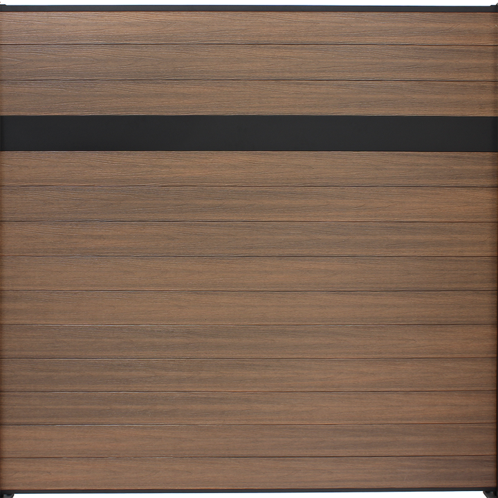 Infinity Euro 6-ft H x 6-ft W King Cedar Privacy Composite Fence Panel