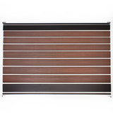 Infinity Euro 4-ft H x 6-ft W Black Rose Privacy Composite Fence Panel