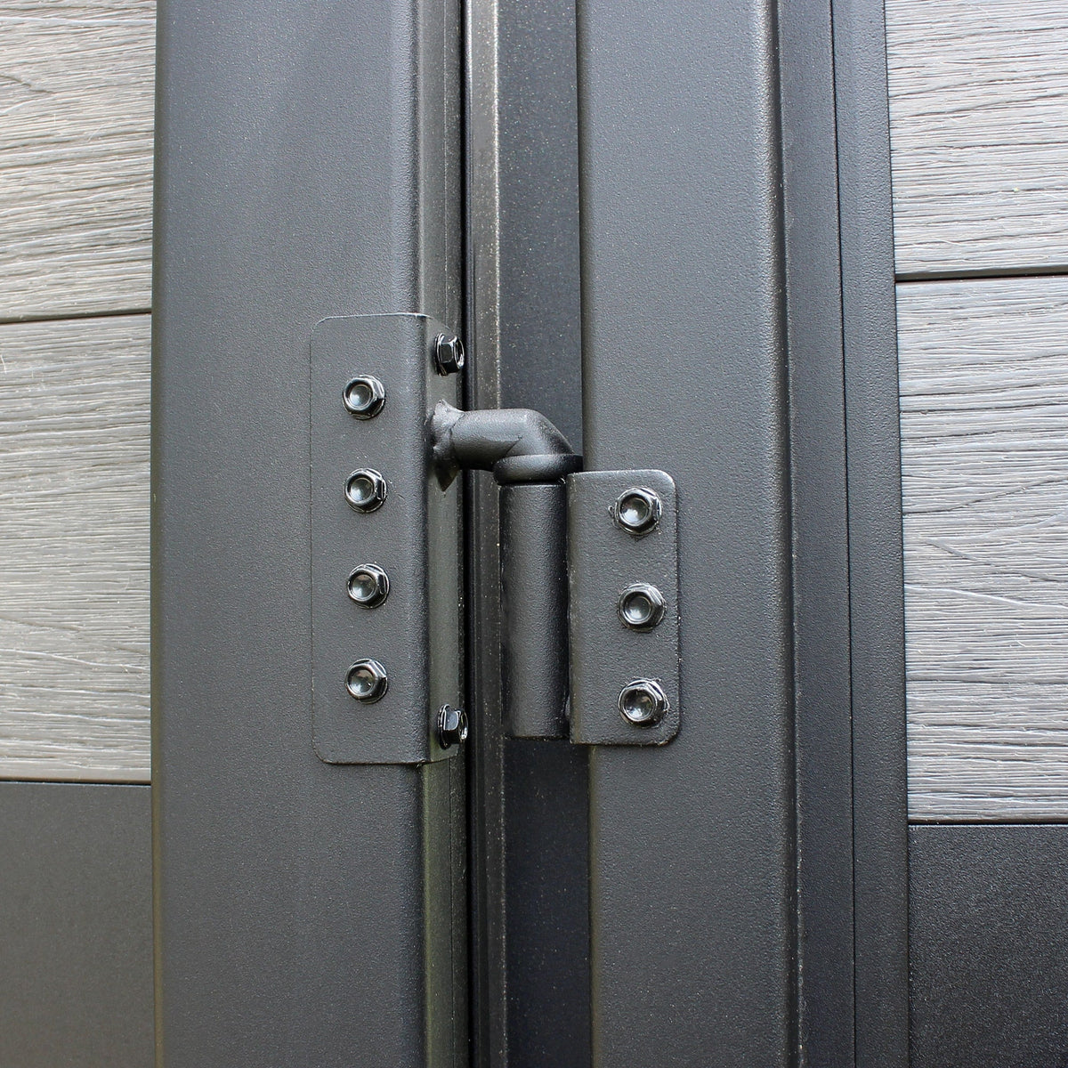 Infinity Euro 4-ft H x 4-ft W King Cedar Composite Fence Gate