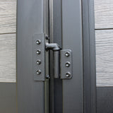 Infinity Euro 6-ft H x 4-ft W Oxford Grey Composite Fence Gate