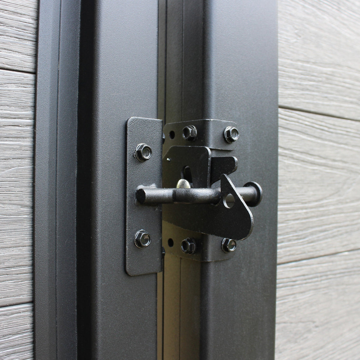 Infinity Euro 4-ft H x 4-ft W King Cedar Composite Fence Gate