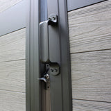 Infinity Euro 6-ft H x 4-ft W Oxford Grey Composite Fence Gate