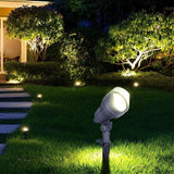 Hampton Bay Millennium Black Adjustable LED Landscape Flood Light