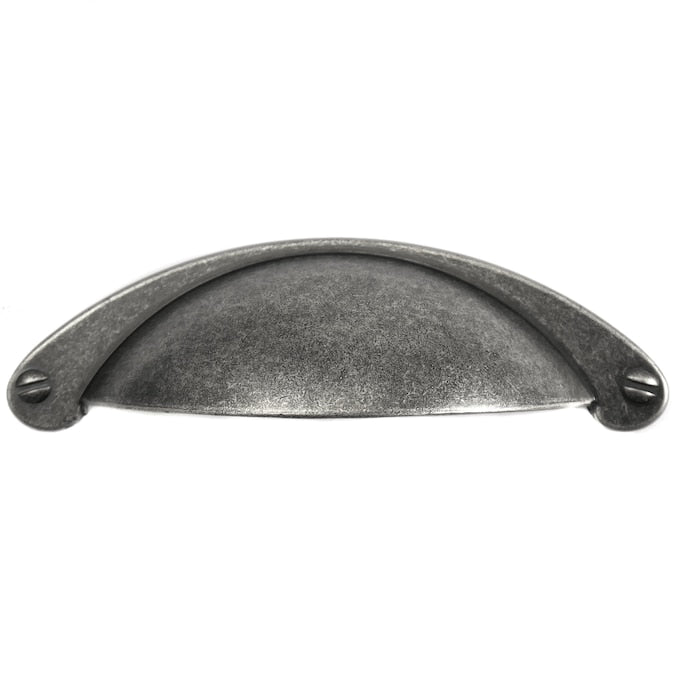 Laurey Nantucket 2-1/2-in (64mm) Center to Center Antique Pewter Arch Cup Drawer Pull