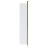 allen + roth 20-in x 26-in Surface/Recessed Mount Gold Mirrored Soft Close Medicine Cabinet