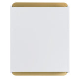 allen + roth 20-in x 26-in Surface/Recessed Mount Gold Mirrored Soft Close Medicine Cabinet