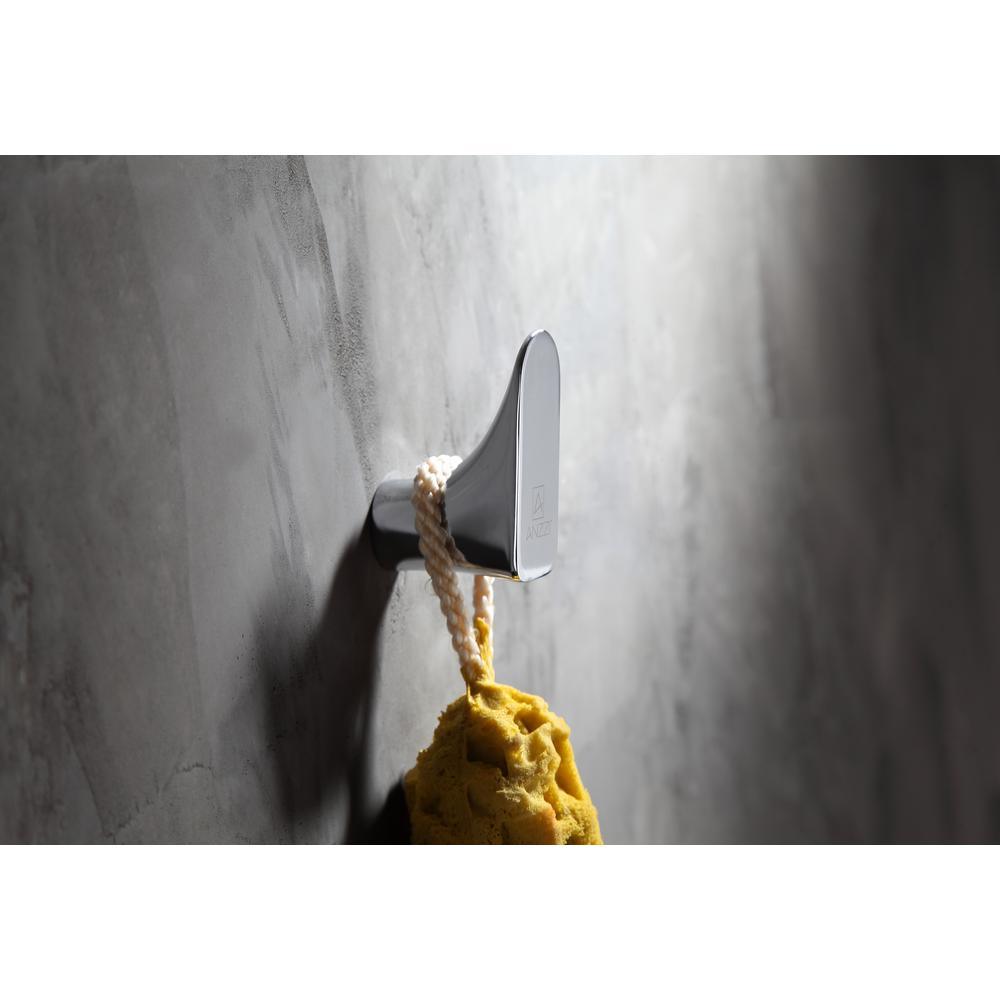Essence Series Stainless Steel Robe Hook in Polished Chrome - Super Arbor