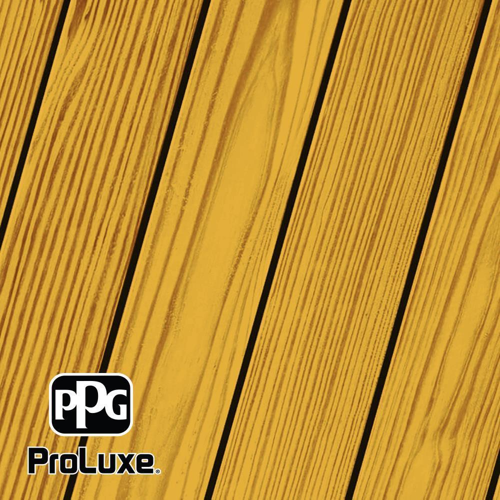 PPG ProLuxe 1 gal. Natural Oak RE SRD Exterior Transparent Matte Wood Finish - Super Arbor