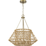 Progress Lighting Laila 4-Light Coastal Chandelier