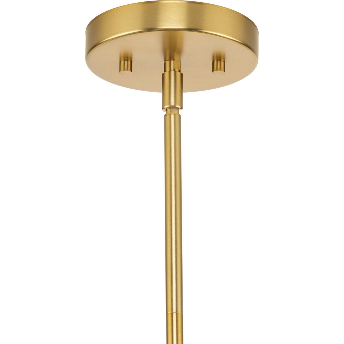 Progress Lighting Haas 4-Light Brushed Bronze Mid-century Chandelier