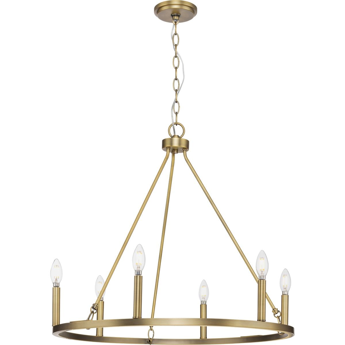 Progress Lighting Gilliam 6-Light Farmhouse Chandelier