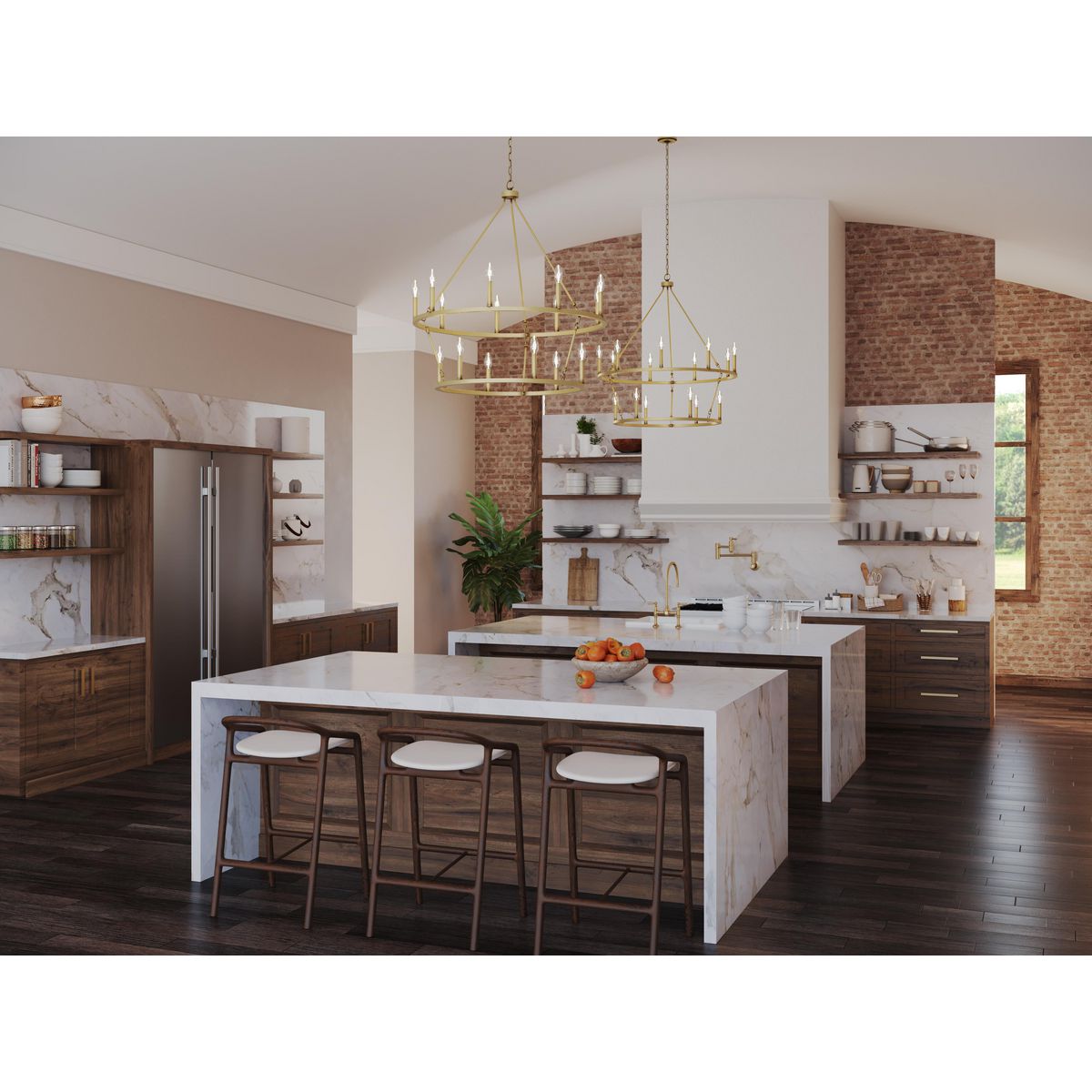 Progress Lighting Gilliam 15-Light Farmhouse Chandelier