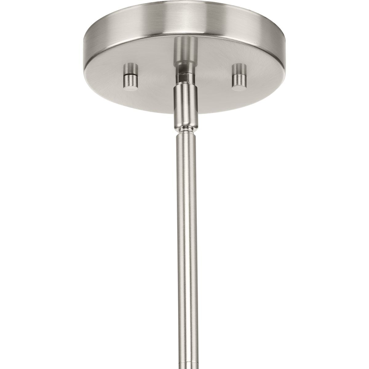 Progress Lighting Atwell 5-Light Brushed Nickel Mid-century Chandelier