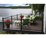 Fortress Building Products 12-ft x 34-in Black Steel Deck Cable Rail Kit