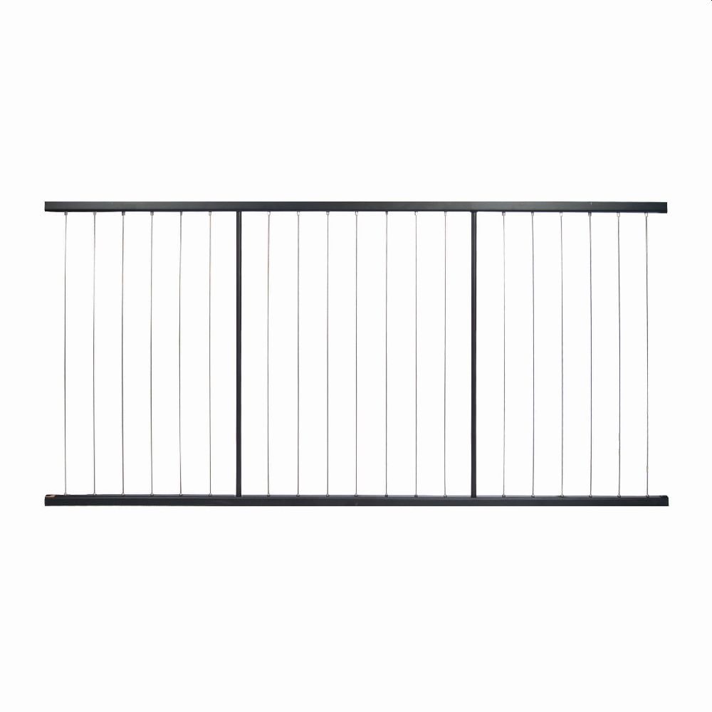 Fortress Building Products 48-ft x 34-in Black Sand Steel Deck Cable Rail Kit