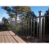Fortress Building Products 48-ft x 40-in Black Sand Steel Deck Rail Kit