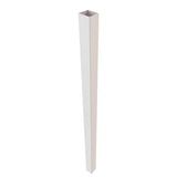 Freedom 9-ft H x 5-in W White Vinyl Blank Fence Post (Unassembled)