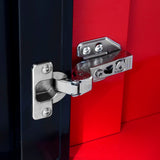 Presenza Brushed Steel Drop-In Utility Tub with Cabinet and Faucet
