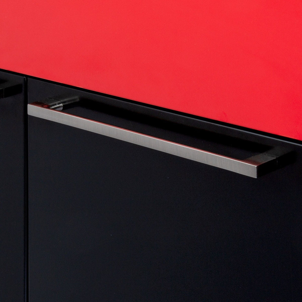 Presenza Brushed Steel Drop-In Utility Tub with Cabinet and Faucet