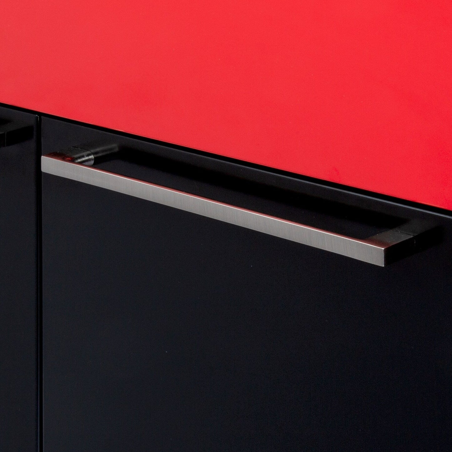 Presenza Brushed Steel Drop-In Utility Tub with Cabinet and Faucet