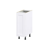 Hugo&Borg Rosemont 12-in W x 34.5-in H x 24-in D Glacier White Base Fully Assembled Cabinet (Flat Panel Shaker Door Style)