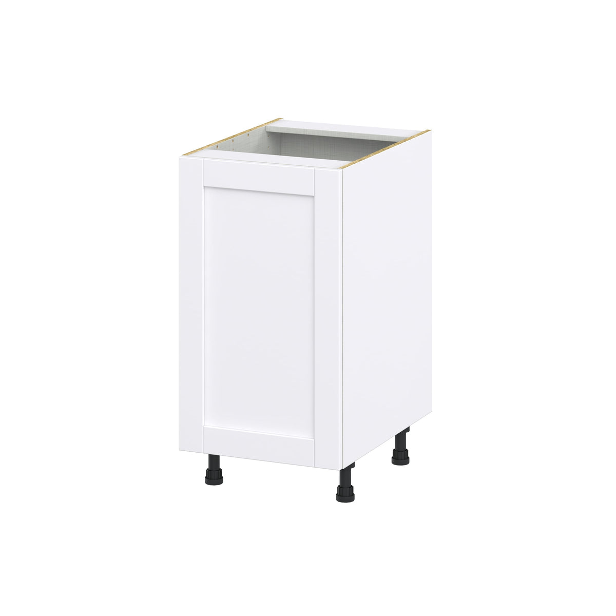 Hugo&Borg Rosemont 18-in W x 34.5-in H x 24-in D Glacier White Base Fully Assembled Cabinet (Flat Panel Shaker Door Style)