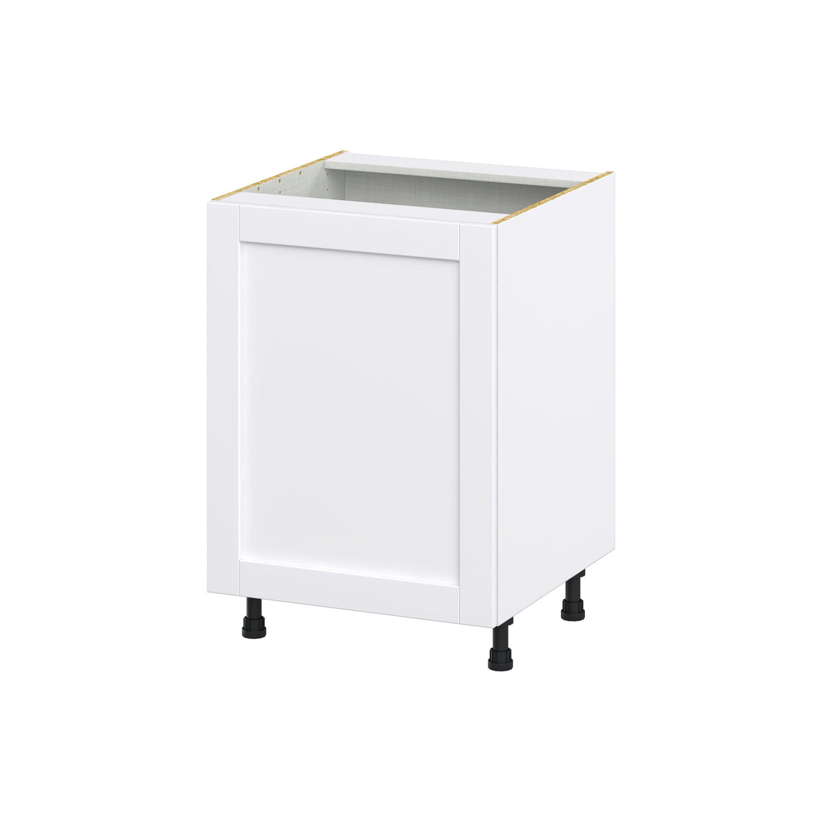 Hugo&Borg Rosemont 24-in W x 34.5-in H x 24-in D Glacier White Base Fully Assembled Cabinet (Flat Panel Shaker Door Style)