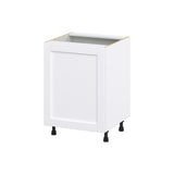 Hugo&Borg Rosemont 24-in W x 34.5-in H x 24-in D Glacier White Base Fully Assembled Cabinet (Flat Panel Shaker Door Style)