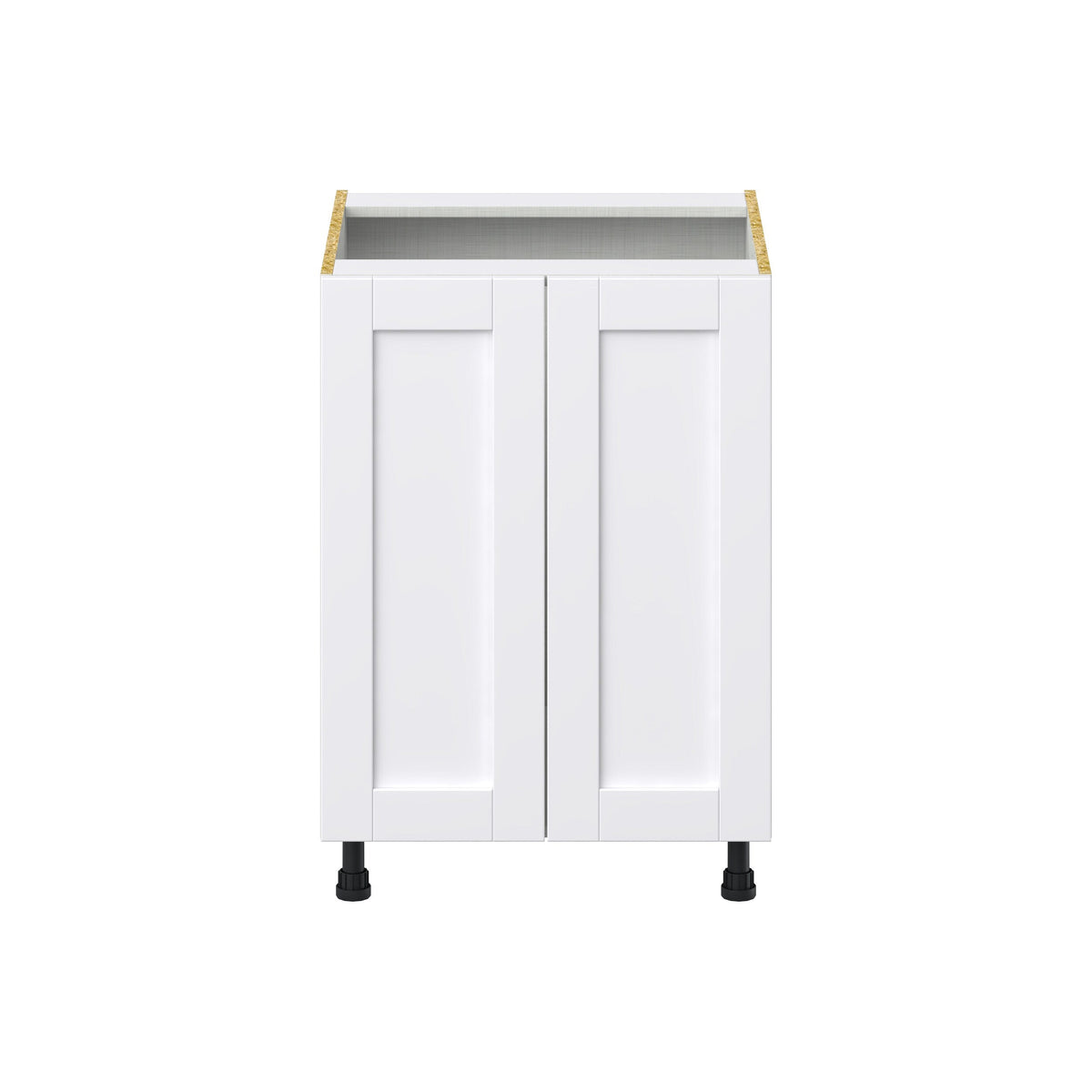 Hugo&Borg Rosemont 24-in W x 34.5-in H x 24-in D Glacier White Base Fully Assembled Cabinet (Flat Panel Shaker Door Style)