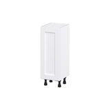 Hugo&Borg Rosemont 13-in W x 34.5-in H x 14-in D Glacier White Base Fully Assembled Cabinet (Flat Panel Shaker Door Style)