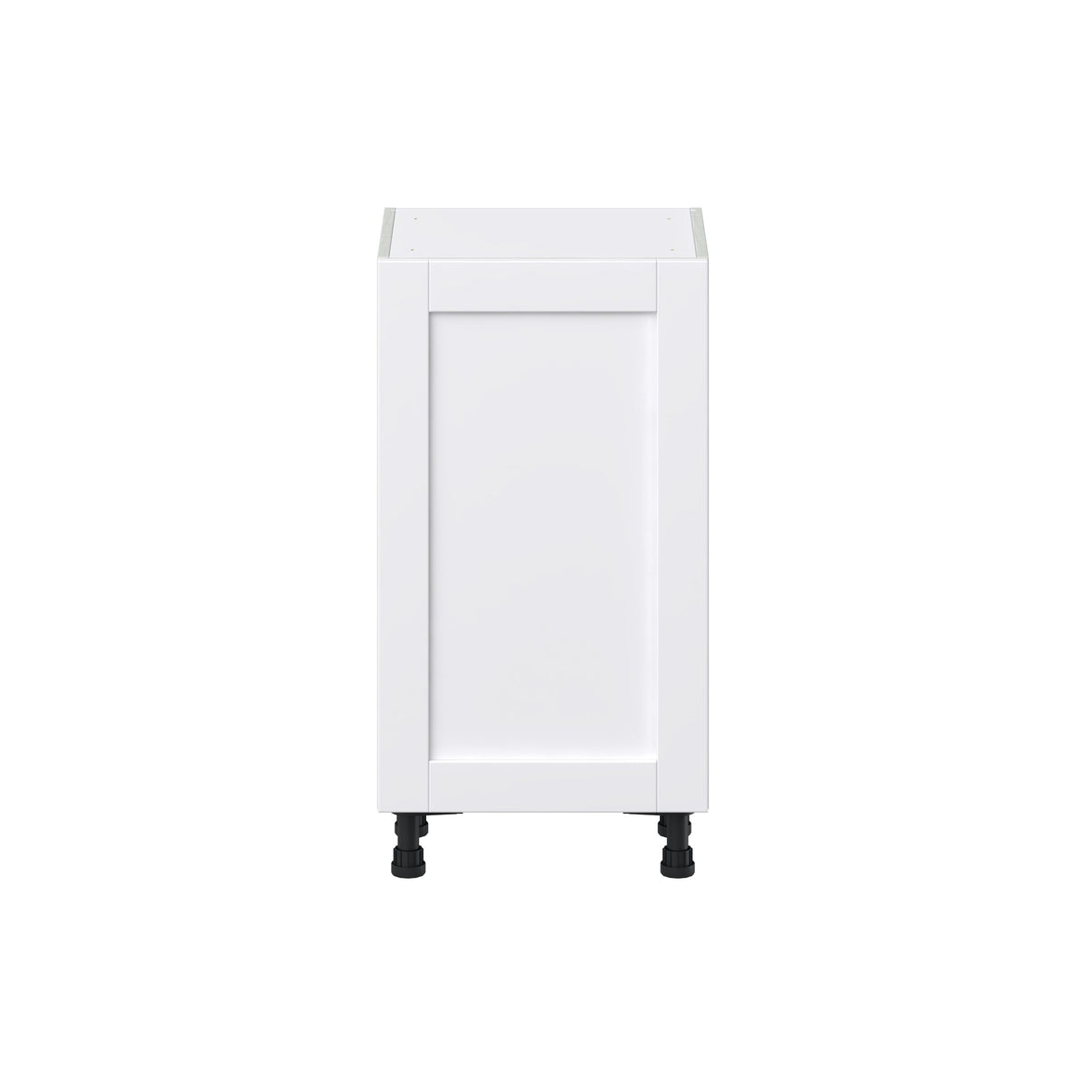 Hugo&Borg Rosemont 18-in W x 34.5-in H x 14-in D Glacier White Base Fully Assembled Cabinet (Flat Panel Shaker Door Style)