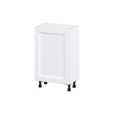 Hugo&Borg Rosemont 21-in W x 34.5-in H x 14-in D Glacier White Base Fully Assembled Cabinet (Flat Panel Shaker Door Style)