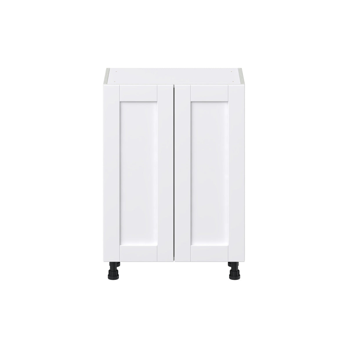 Hugo&Borg Rosemont 24-in W x 34.5-in H x 14-in D Glacier White Base Fully Assembled Cabinet (Flat Panel Shaker Door Style)