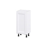 Hugo&Borg Rosemont 15-in W x 34.5-in H x 14-in D Glacier White 3-Drawers Base Fully Assembled Cabinet (Flat Panel Shaker Style)