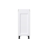 Hugo&Borg Rosemont 15-in W x 34.5-in H x 14-in D Glacier White 3-Drawers Base Fully Assembled Cabinet (Flat Panel Shaker Style)