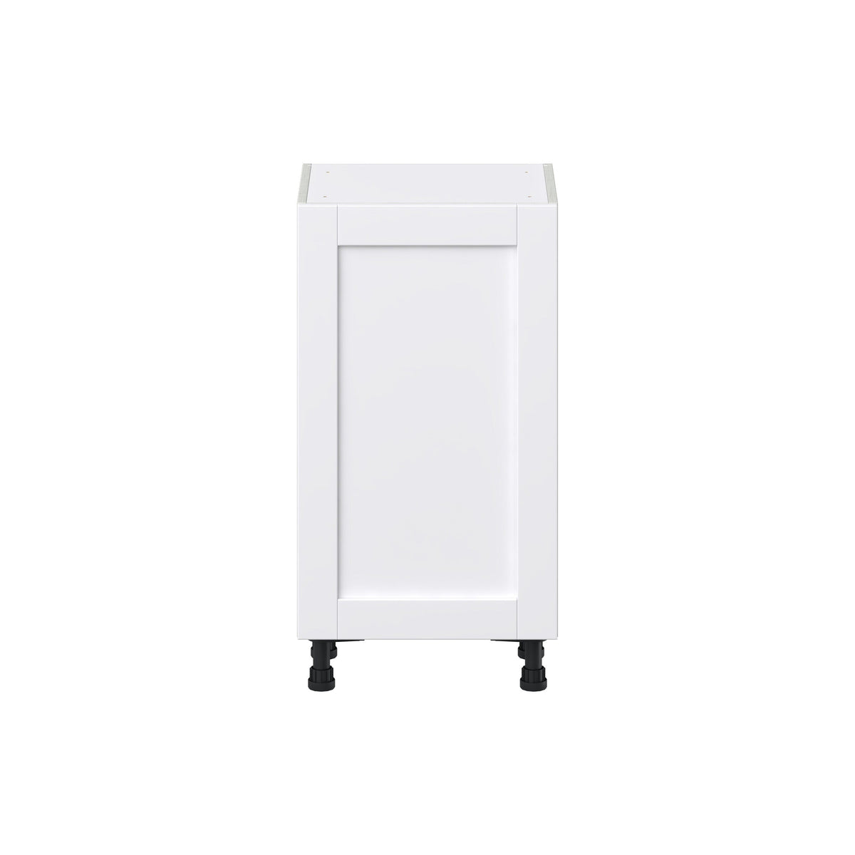 Hugo&Borg Rosemont 18-in W x 34.5-in H x 14-in D Glacier White 3-Drawers Base Fully Assembled Cabinet (Flat Panel Shaker Style)