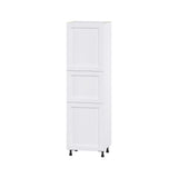 Hugo&Borg Rosemont 24-in W x 84.5-in H x 24-in D Glacier White Pantry Fully Assembled Cabinet (Flat Panel Shaker Door Style)