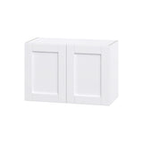Hugo&Borg Rosemont 30-in W x 20-in H x 14-in D Glacier White Wall Fully Assembled Cabinet (Flat Panel Shaker Door Style)