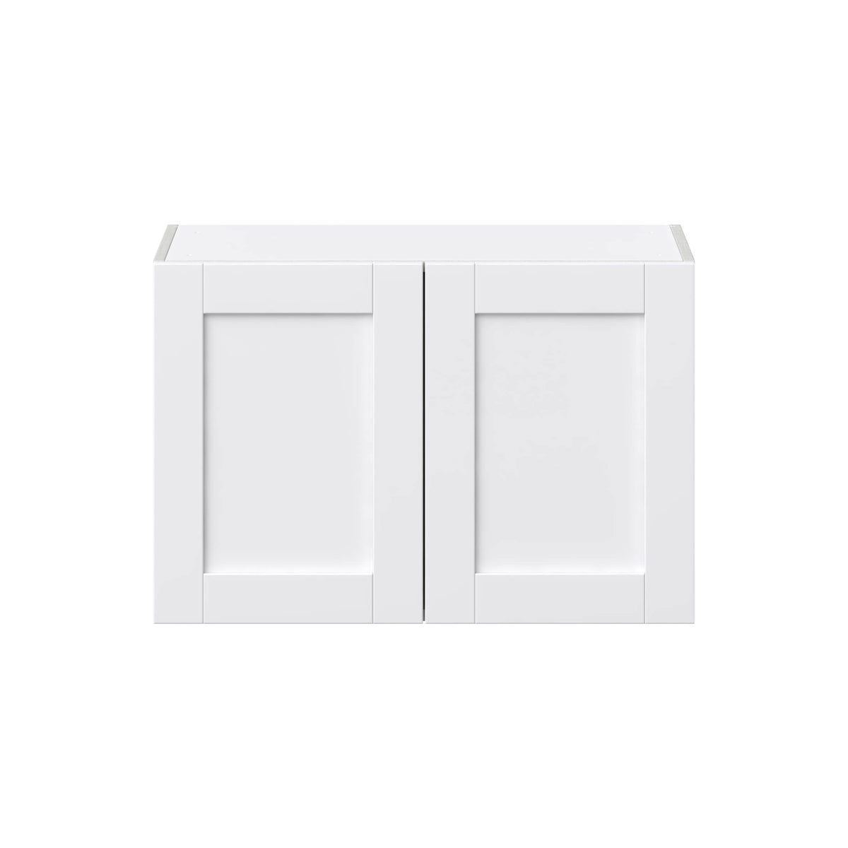 Hugo&Borg Rosemont 30-in W x 20-in H x 14-in D Glacier White Wall Fully Assembled Cabinet (Flat Panel Shaker Door Style)