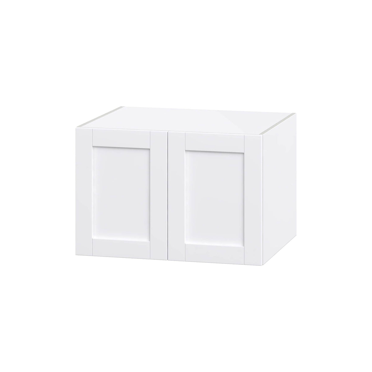 Hugo&Borg Rosemont 30-in W x 20-in H x 24-in D Glacier White Wall Fully Assembled Cabinet (Flat Panel Shaker Door Style)