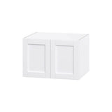 Hugo&Borg Rosemont 30-in W x 20-in H x 24-in D Glacier White Wall Fully Assembled Cabinet (Flat Panel Shaker Door Style)