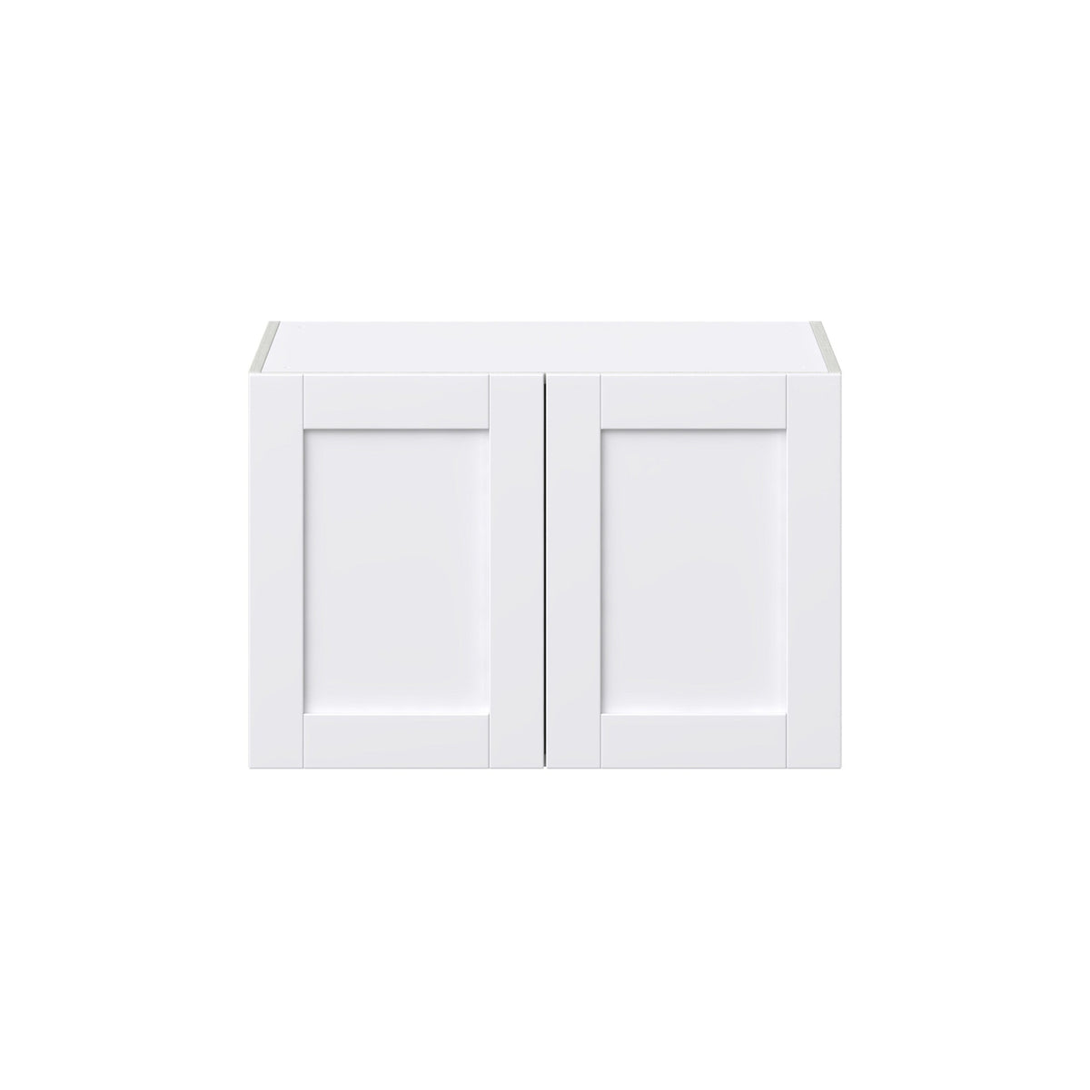 Hugo&Borg Rosemont 30-in W x 20-in H x 24-in D Glacier White Wall Fully Assembled Cabinet (Flat Panel Shaker Door Style)