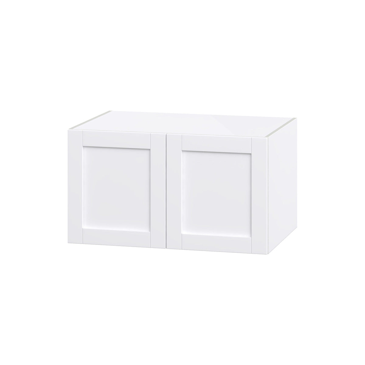 Hugo&Borg Rosemont 36-in W x 20-in H x 24-in D Glacier White Wall Fully Assembled Cabinet (Flat Panel Shaker Door Style)